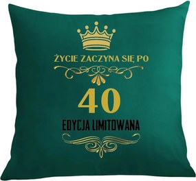 Párna párnahuzat Születésnapra 30 40 50 60év