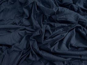 Jersey lepedő tengerészkék 180 x 200 cm