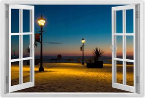 Poszterek 120x80 Lámpások a tengerparton