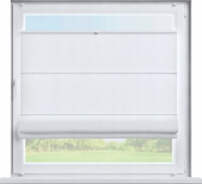 Kész pliszírozott roló római Szicília 120x180cm fehér