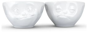 Fehér porcelán 'huncut' edény szett, 2 darab, 200 ml - 58products