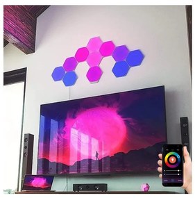 Nanoleaf Nanoleaf NL42-6002HX-15PK - KÉSZLET 15x LED RGB Dimmelhető panel LED/2W/230V NL0019