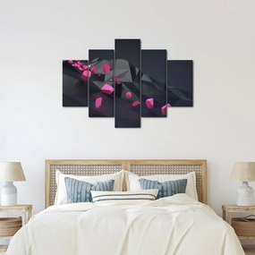 A 3D absztrakció képe (150x105 cm)
