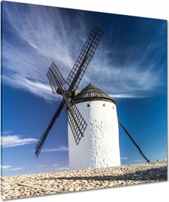 Vászonkép 90x90 Szél által hajtott malom