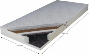 Rugós matrac, 180x200, KOKOS MEDIUM