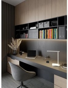 Lámpa Asztali GALE 8W, 550lm, AC220-240V, 5-CCT, 10 fokozatú fényerő, PF>0,5,RA>80, fehér