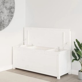 fehér tömör fenyőfa pad 110 x 41 x 76,5 cm
