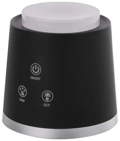 LED Dimmelhető újratölthető asztali lámpa 4in1 LED/6W/3,7V 3000K/4000K/6500K fekete