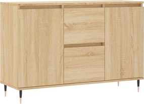 vidaXL sonoma tölgy színű szerelt fa tálalószekrény 101,5 x 35 x 70 cm