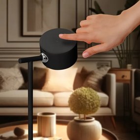 Solight WO68-B-LED Dimmelhető újratölthető lámpa 3in1 LED/4W/2000 mAh 3000/4000/6500K fekete