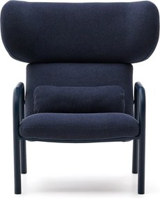 Sötétkék fotel Inari – Kave Home
