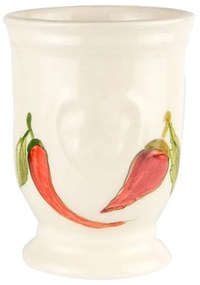 Kerámia szappantartó fogmosó pohár - PurPur Paprika