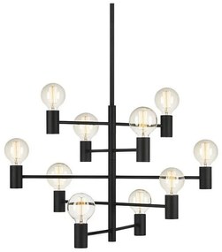 Markslöjd 107187 - Csillár rúdon PARIS 10xE27/60W/230V