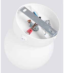 Fehér fali lámpa Blaze – Sollux