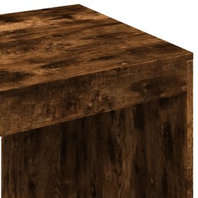 füstös tölgy színű szerelt fa irodai asztal 103,5x56,5x94 cm
