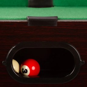 GamesPlanet® Mini biliárdasztal NANO Barna