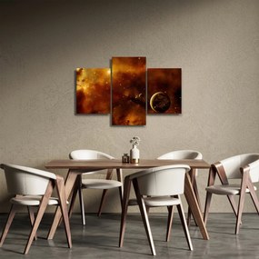 Kép - Bolygók köddel (90x60 cm)