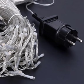 Brilagi - LED kültéri karácsonyi fényfüzér 360xLED/8 üzemmód 14m IP44 meleg fehér jégcsapok