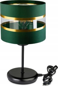 Éjjeli lámpa Asztali lámpa loft led E27 lámpabúra zöld