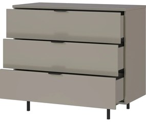 Szürke gyerek komód 105x92x54 cm Tomino – Germania