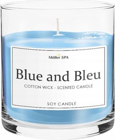 Möller Spa Blu and Bleu Természetes Szójagyertya Parfüm Illattal