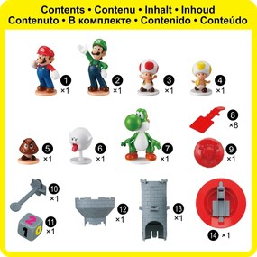 Epoch Super Mario Blow Up társasjáték Shaken Tower
