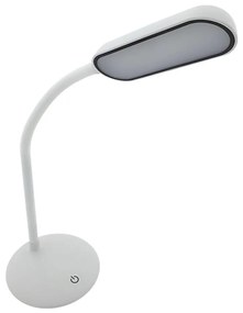 LED érintős, állítható fényerőjű, flexibilis asztali lámpa LED/6W/5V USB 1200 mA
