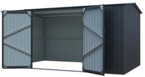 Avenberg HUNTER G1 Kerti ház szerszámokra, szányasajtó 4,1 x 2,6 m ANTRACIT