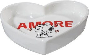 PEANUTS szív alakú tálka 10,3 cm , Amore