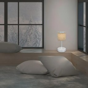 Brilo - LED tölthető asztali lámpa LOLE LED/3W/5V IP44 ezüst