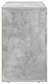 Széf Beton Szürke 80,5 x 35 x 59 cm Faanyag