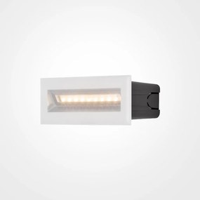 MAYTONI O045SL-L5W3K BOSCA Kültéri Falba Építhető Lámpa Fehér LED