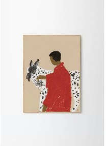 Poszter 30x40 cm Spotted Horse – Isabelle Vandeplassche – The Poster Club