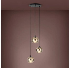 Eglo 39685 - Csillár zsinóron LEMORIETA 3xE27/40W/230V