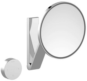 Keuco iLook Move kozmetikai tükör 21.2x21.2 cm kerek világítással króm 17612019002