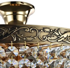 Maytoni DIA890-CL-05-G - Felületre szerelhető csillár PALACE 5xE27/60W/230V