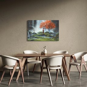 Kép - A kardok kertjének illusztrációja (90x60 cm)