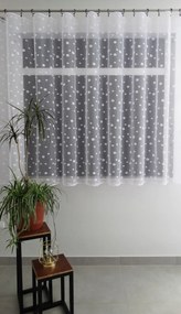 Mg Függöny 32386 jacquard 400x160cm Kész Szalaggal M