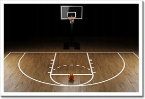 Poszterek keretben 60x40 Kosárlabda tábla