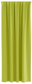 Függönyök függönyökkel 2 pcs Alma zöld 260x140cm Poliészter