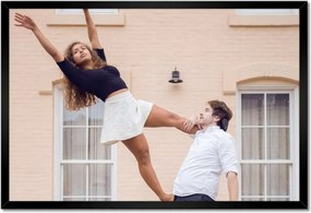 Poszterek keretben 60x40 Szeretem a táncot Tánc