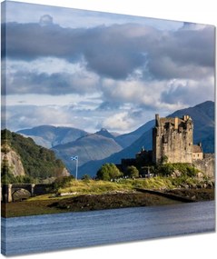 Vászonkép 40x40 Kastély a távolból