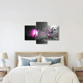Rózsaszín gömbök képe (90x60 cm)