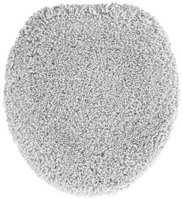 Csúszásmentes fürdőszőnyeg készlet 3 pcs Szürke 50 x 50 cm PP