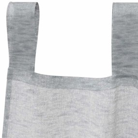 Függönyök függönyökkel 2 pcs Sötétszürke 140x175cm Poliészter