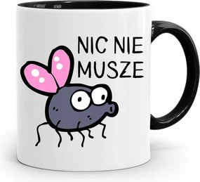 Bögre Fekete Vicces Nem Kell Semmi Nyomtatott fénykép