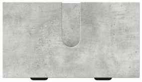 Fürdőszoba bútor szett fiókkal Beton Szürke Műanyag fa, fém