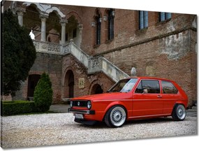 Vászonkép 90x60 Volkswagen Golf 1 Egyes