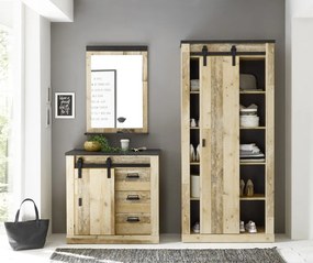 Sherwood 3 előszoba szett antik tölgy/antracit