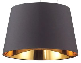 IDEAL LUX NORDIK függesztett lámpa 4 db. E27 foglalattal, max. 4x60W, 50 cm átmérő, fekete 161648